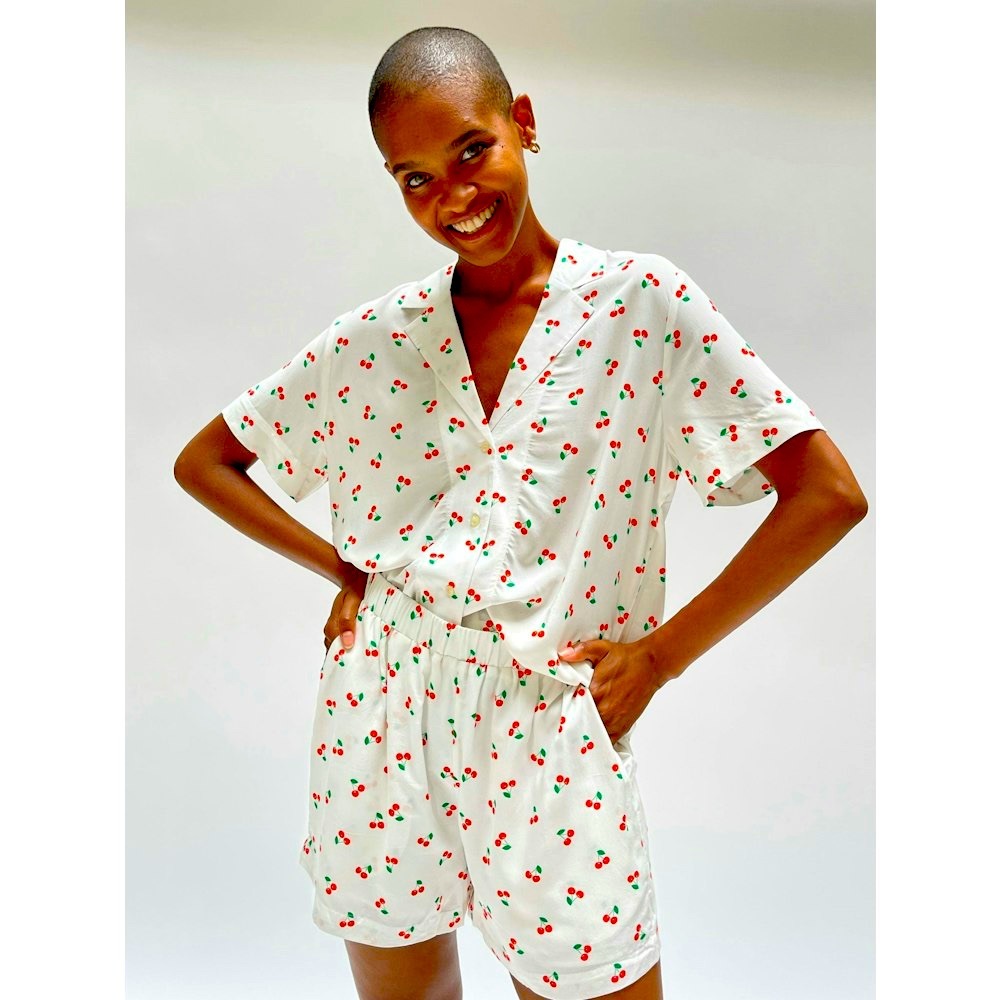 mon cherry top by Kule